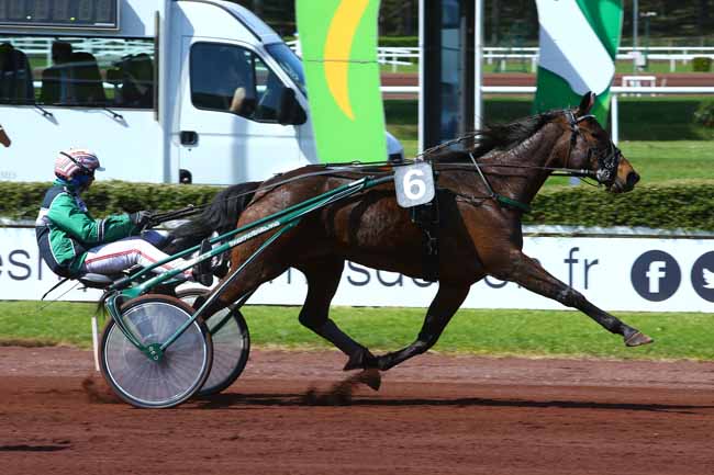 Photo d'arrivée de la course pmu PRIX DU PAYS NICOIS à LYON-PARILLY le Mercredi 12 avril 2017