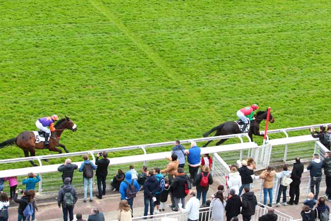 Photo d'arrivée de la course pmu PRIX ARTHUR VEIL-PICARD à AUTEUIL le Lundi 17 avril 2017