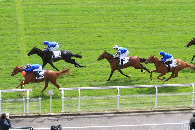 Photo d'arrivée de la course pmu PRIX FOULD à MAISONS-LAFFITTE le Mardi 18 avril 2017
