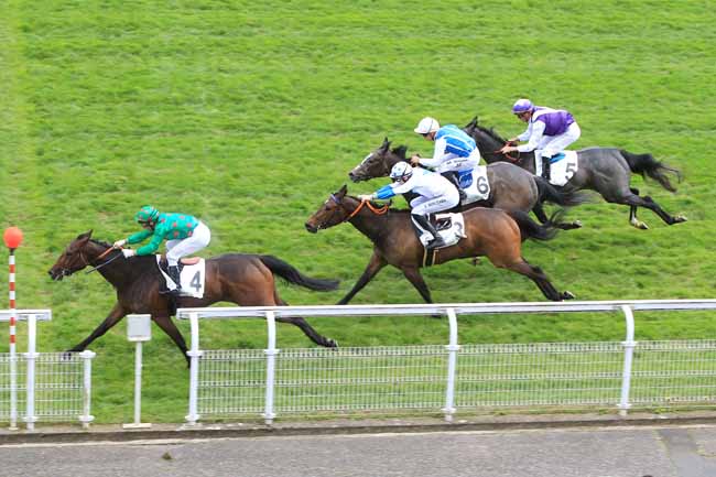 Photo d'arrivée de la course pmu PRIX D'ORSAY à MAISONS-LAFFITTE le Mardi 18 avril 2017