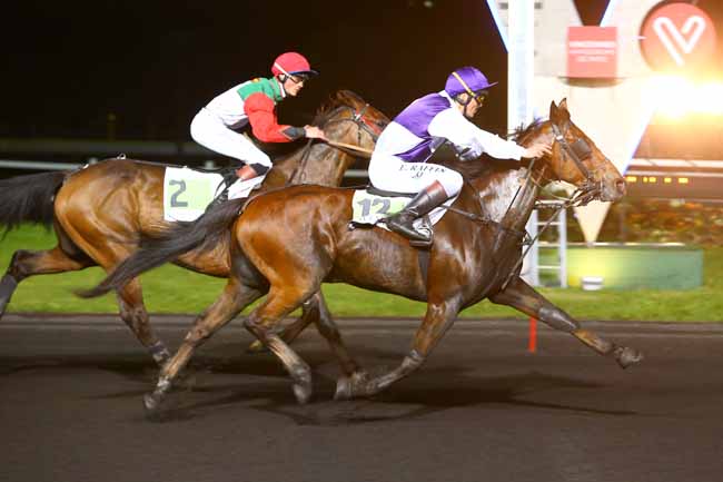Photo d'arrivée de la course pmu PRIX HENRI CHRETIEN à PARIS-VINCENNES le Mardi 2 mai 2017