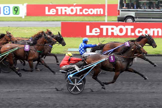 Photo d'arrivée de la course pmu PRIX ALBERT DEMARCQ à PARIS-VINCENNES le Samedi 6 mai 2017