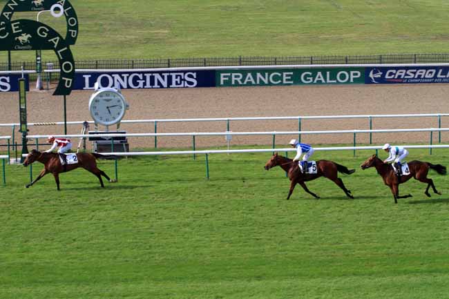 Photo d'arrivée de la course pmu PRIX DE GUICHE à CHANTILLY le Dimanche 7 mai 2017