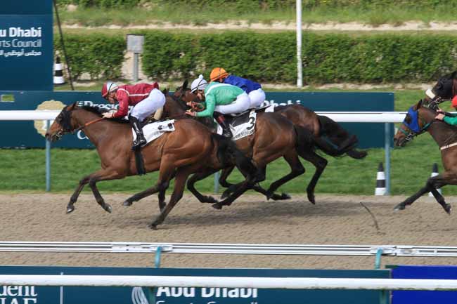 Photo d'arrivée de la course pmu PRIX DU FOURNET à DEAUVILLE le Samedi 13 mai 2017