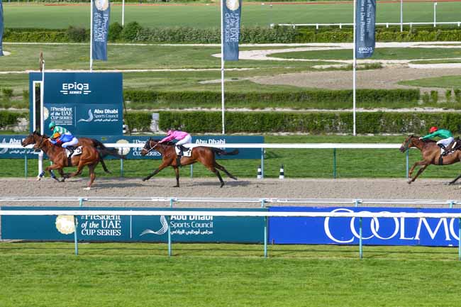 Photo d'arrivée de la course pmu PRIX DE LA ROQUE BAIGNARD à DEAUVILLE le Samedi 13 mai 2017