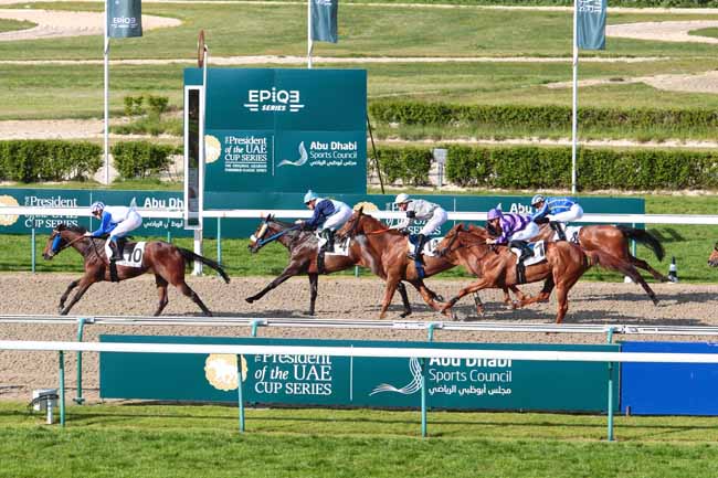 Photo d'arrivée de la course pmu PRIX D'AUVILLARS à DEAUVILLE le Dimanche 14 mai 2017