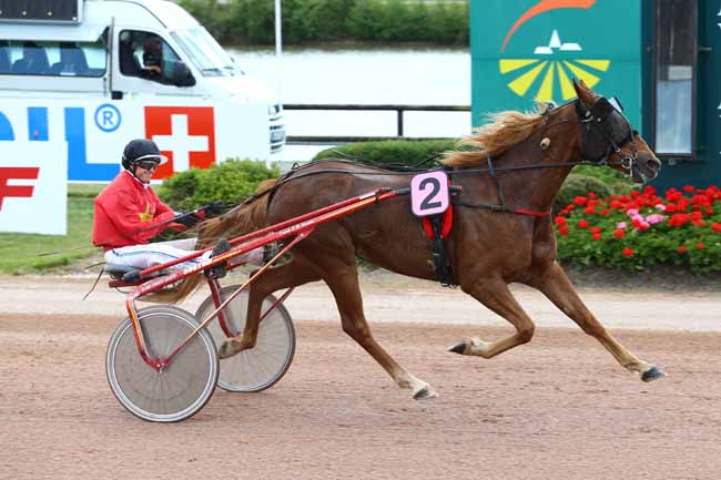Photo d'arrivée de la course pmu PRIX JEAN DE LA VAISSIERE DE LAVERGNE à LAVAL le Mercredi 7 juin 2017