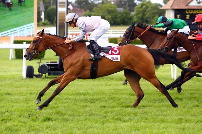 Photo d'arrivée de la course pmu PRIX DES ANEMONES à CLAIREFONTAINE le Mercredi 7 juin 2017
