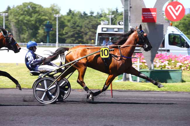 Photo d'arrivée de la course pmu PRIX DU QUERCY à PARIS-VINCENNES le Samedi 10 juin 2017