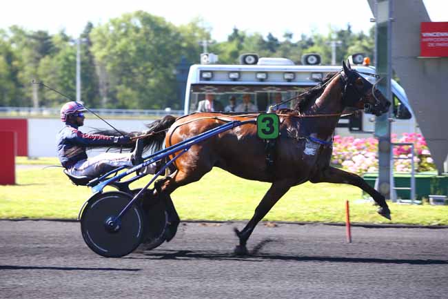 Photo d'arrivée de la course pmu PRIX DU DAUPHINE à PARIS-VINCENNES le Samedi 10 juin 2017