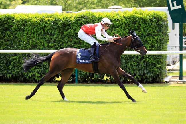 Photo d'arrivée de la course pmu PRIX DE LA VERRERIE LONGINES à CHANTILLY le Samedi 17 juin 2017