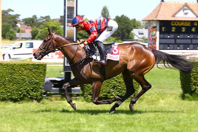 Photo d'arrivée de la course pmu PRIX TREMBLEUR à CLAIREFONTAINE le Lundi 19 juin 2017