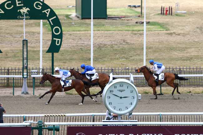 Photo d'arrivée de la course pmu PRIX DE LA CHASSE A COURRE à CHANTILLY le Vendredi 23 juin 2017