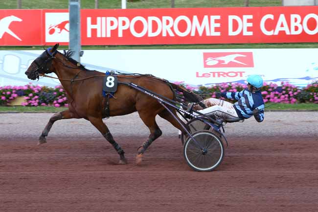Photo d'arrivée de la course pmu GRAND PRIX DE LA VILLE DE CABOURG à CABOURG le Vendredi 21 juillet 2017