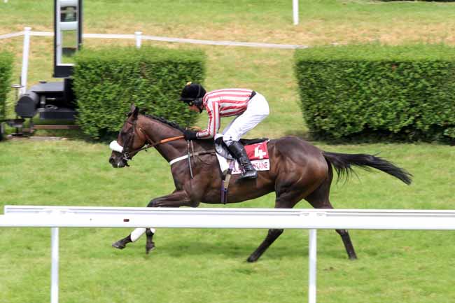 Photo d'arrivée de la course pmu PRIX DE LA GARENNE à CLAIREFONTAINE le Samedi 22 juillet 2017