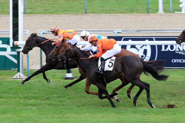 Photo d'arrivée de la course pmu PRIX DE PSYCHE à DEAUVILLE le Samedi 29 juillet 2017