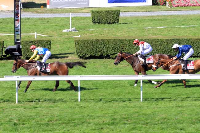 Photo d'arrivée de la course pmu PRIX DE RANVILLE à CLAIREFONTAINE le Samedi 5 août 2017