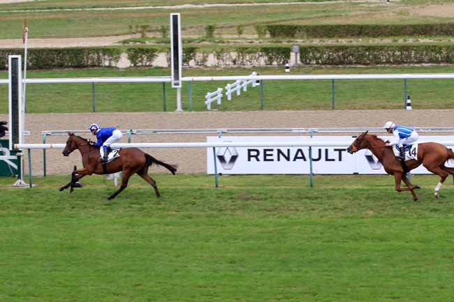 Photo d'arrivée de la course pmu PRIX DES MARETTES à DEAUVILLE le Mardi 8 août 2017