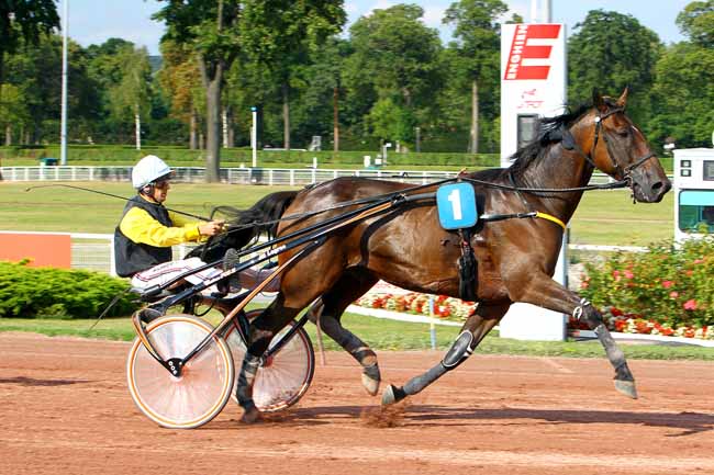 Photo d'arrivée de la course pmu PRIX DE LA PORTE DE VERSAILLES à ENGHIEN le Mercredi 16 août 2017