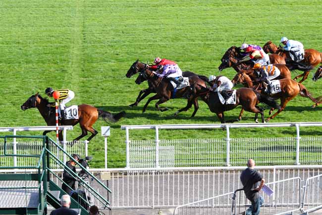 Photo d'arrivée de la course pmu PRIX DE PORT ROYAL à MAISONS-LAFFITTE le Mercredi 20 septembre 2017