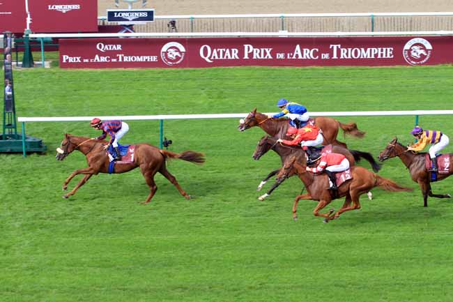Photo d'arrivée de la course pmu HARAS DE BOUQUETOT - CRITERIUM DE LA VENTE D'OCTOBRE D'ARQANA à CHANTILLY le Samedi 30 septembre 2017