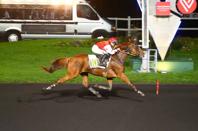 Photo d'arrivée de la course pmu PRIX JEAN MARY à PARIS-VINCENNES le Mardi 3 octobre 2017