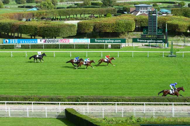 Photo d'arrivée de la course pmu PRIX NASRULLAH à SAINT-CLOUD le Mercredi 4 octobre 2017