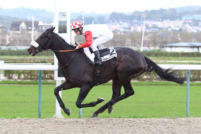 Photo d'arrivée de la course pmu PRIX DES GODERELLES à DEAUVILLE le Mercredi 18 octobre 2017