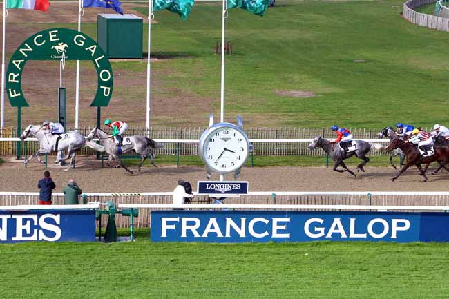Photo d'arrivée de la course pmu PRIX TILBURY à CHANTILLY le Samedi 21 octobre 2017