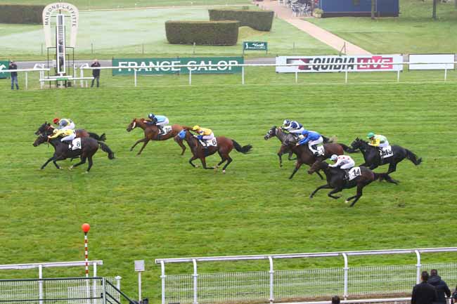 Photo d'arrivée de la course pmu PRIX DES AUNETTES à MAISONS-LAFFITTE le Jeudi 26 octobre 2017