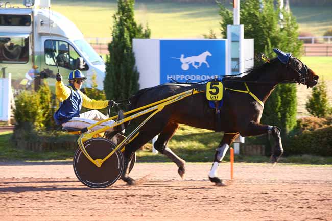 Photo d'arrivée de la course pmu GRAND NATIONAL DU TROT PARIS-TURF à MAUQUENCHY le Mercredi 22 novembre 2017