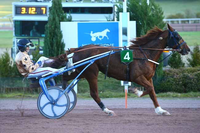 Photo d'arrivée de la course pmu PRIX DU CONSEIL REGIONAL DE NORMANDIE à MAUQUENCHY le Mercredi 22 novembre 2017