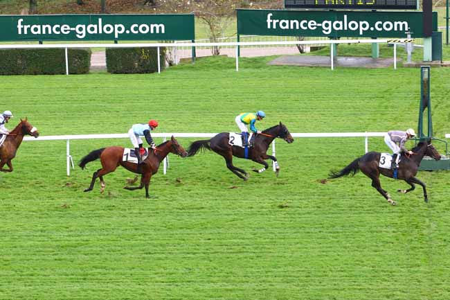 Photo d'arrivée de la course pmu PRIX DE TRIEL à SAINT-CLOUD le Vendredi 24 novembre 2017