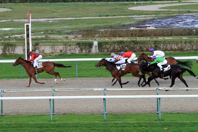 Photo d'arrivée de la course pmu PRIX PETITE ETOILE à DEAUVILLE le Mardi 28 novembre 2017