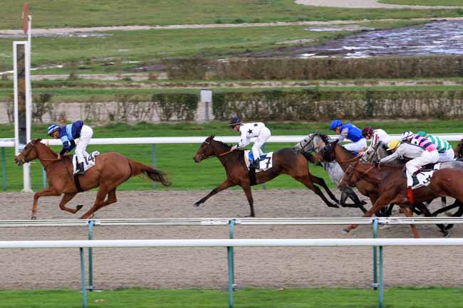 Photo d'arrivée de la course pmu PRIX DES POIRIERS à DEAUVILLE le Mardi 28 novembre 2017