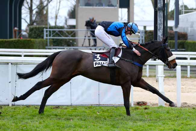 Photo d'arrivée de la course pmu PRIX JEAN LAMAYSOUETTE à PAU le Mercredi 20 décembre 2017