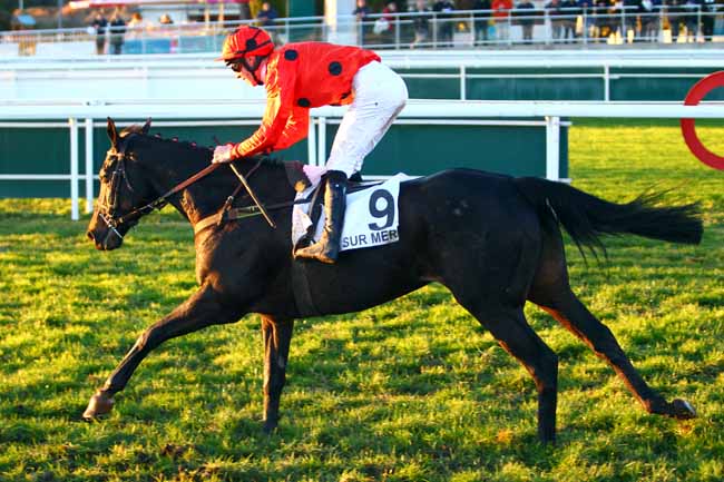 Photo d'arrivée de la course pmu PRIX DE LA VENDEE à CAGNES-SUR-MER le Mercredi 27 décembre 2017