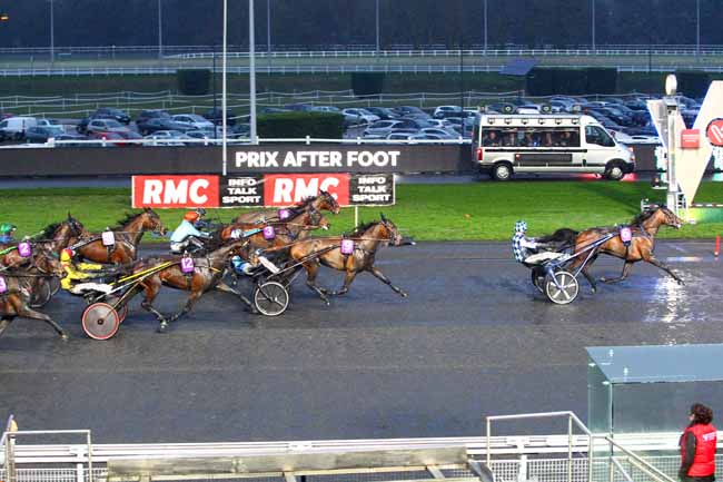 Photo d'arrivée de la course pmu PRIX BELLINO II à PARIS-VINCENNES le Dimanche 21 janvier 2018