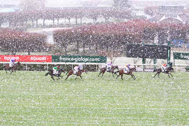 Photo d'arrivée de la course pmu PRIX DE LA MARCHE à SAINT-CLOUD le Samedi 17 mars 2018