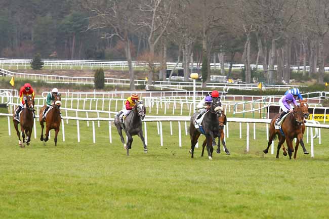 Photo d'arrivée de la course pmu PRIX LA CAMARGO à FONTAINEBLEAU le Jeudi 22 mars 2018