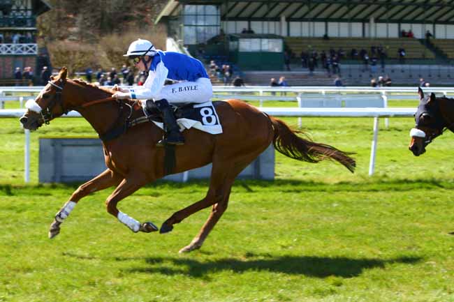 Photo d'arrivée de la course pmu PRIX THIERRY CLEMENT à FONTAINEBLEAU le Mercredi 4 avril 2018