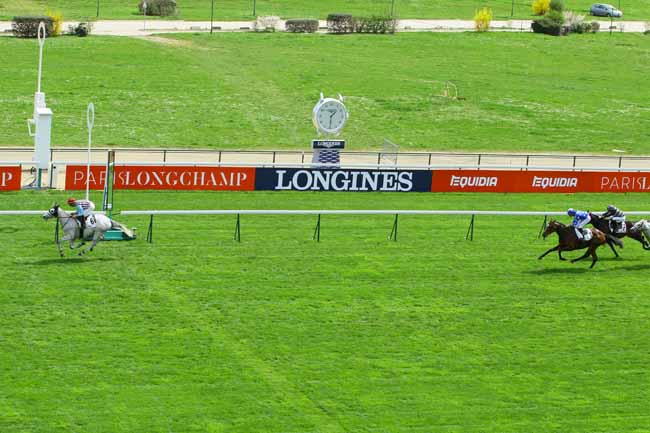 Photo d'arrivée de la course pmu PRIX D'ARGENTEUIL à LONGCHAMP le Mercredi 11 avril 2018