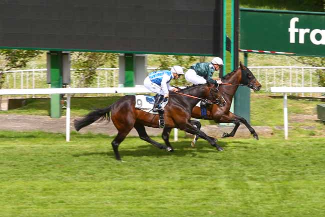 Photo d'arrivée de la course pmu PRIX CARACALLA à SAINT-CLOUD le Mardi 1 mai 2018