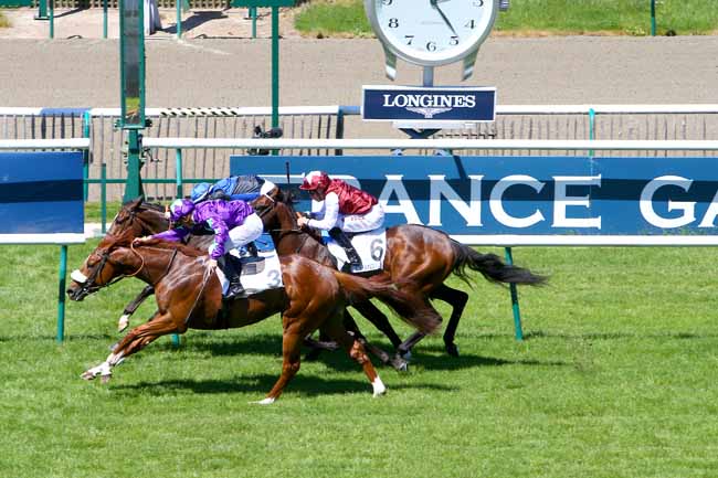 Photo d'arrivée de la course pmu PRIX DE GUICHE à CHANTILLY le Lundi 7 mai 2018
