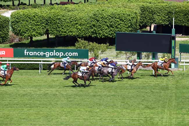 Photo d'arrivée de la course pmu PRIX IVANJICA à SAINT-CLOUD le Mardi 8 mai 2018