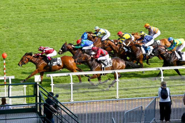 Photo d'arrivée de la course pmu PRIX DE MARLBOROUGH à MAISONS-LAFFITTE le Mercredi 9 mai 2018