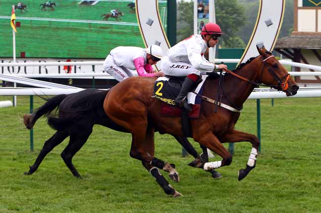 Photo d'arrivée de la course pmu PRIX EL PASO III à COMPIEGNE le Mardi 15 mai 2018