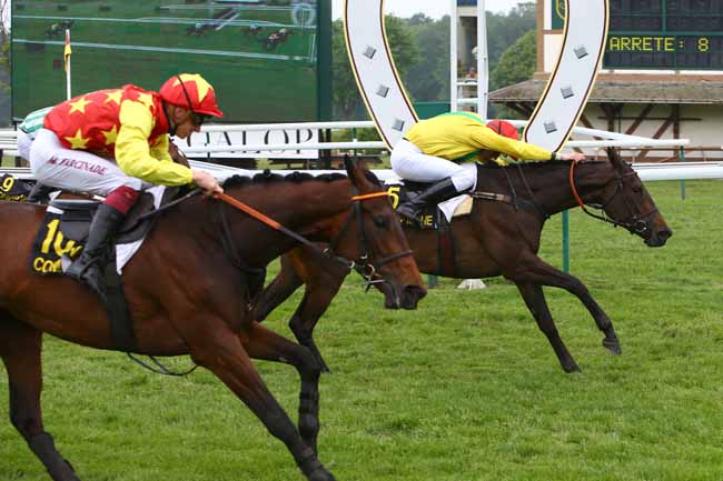 Photo d'arrivée de la course pmu PRIX CHANTILLY JADE CUP - PRIX DU GRAND MAITRE à COMPIEGNE le Mardi 15 mai 2018