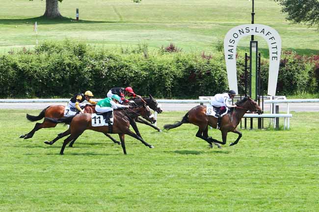 Photo d'arrivée de la course pmu PRIX MIRSKA à MAISONS-LAFFITTE le Mardi 22 mai 2018