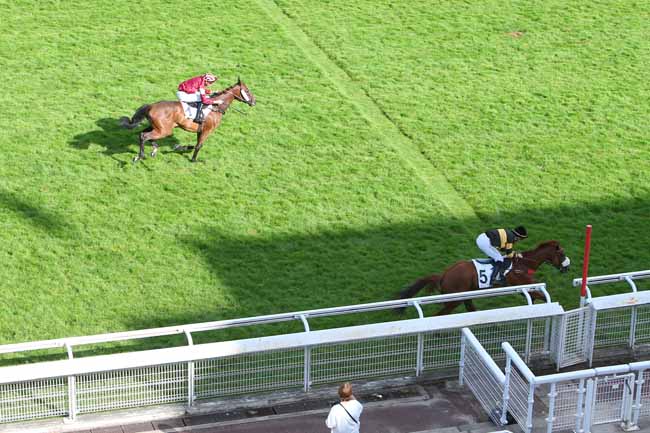 Photo d'arrivée de la course pmu PRIX ROCKING CHAIR à AUTEUIL le Mercredi 30 mai 2018